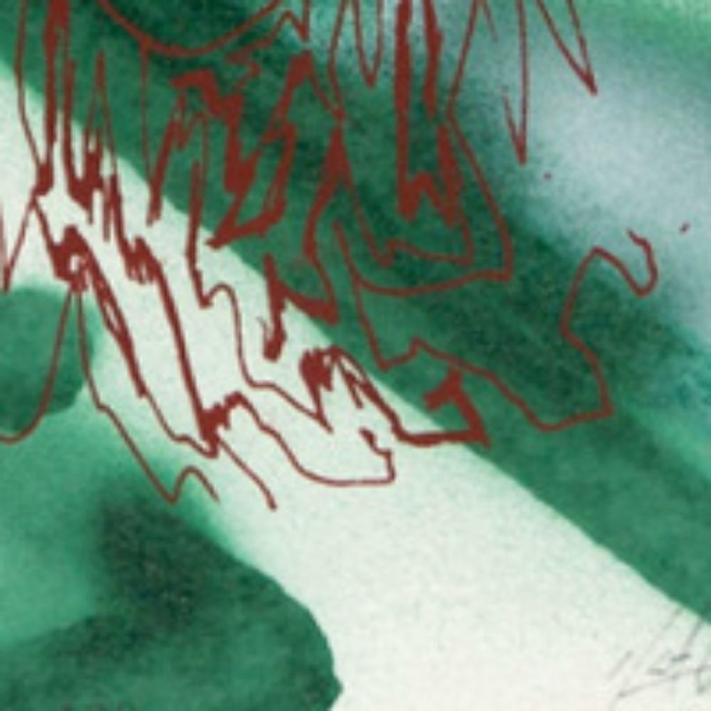 "Africanism" : 1 color screen print on spray paint - Picture 3 of 3